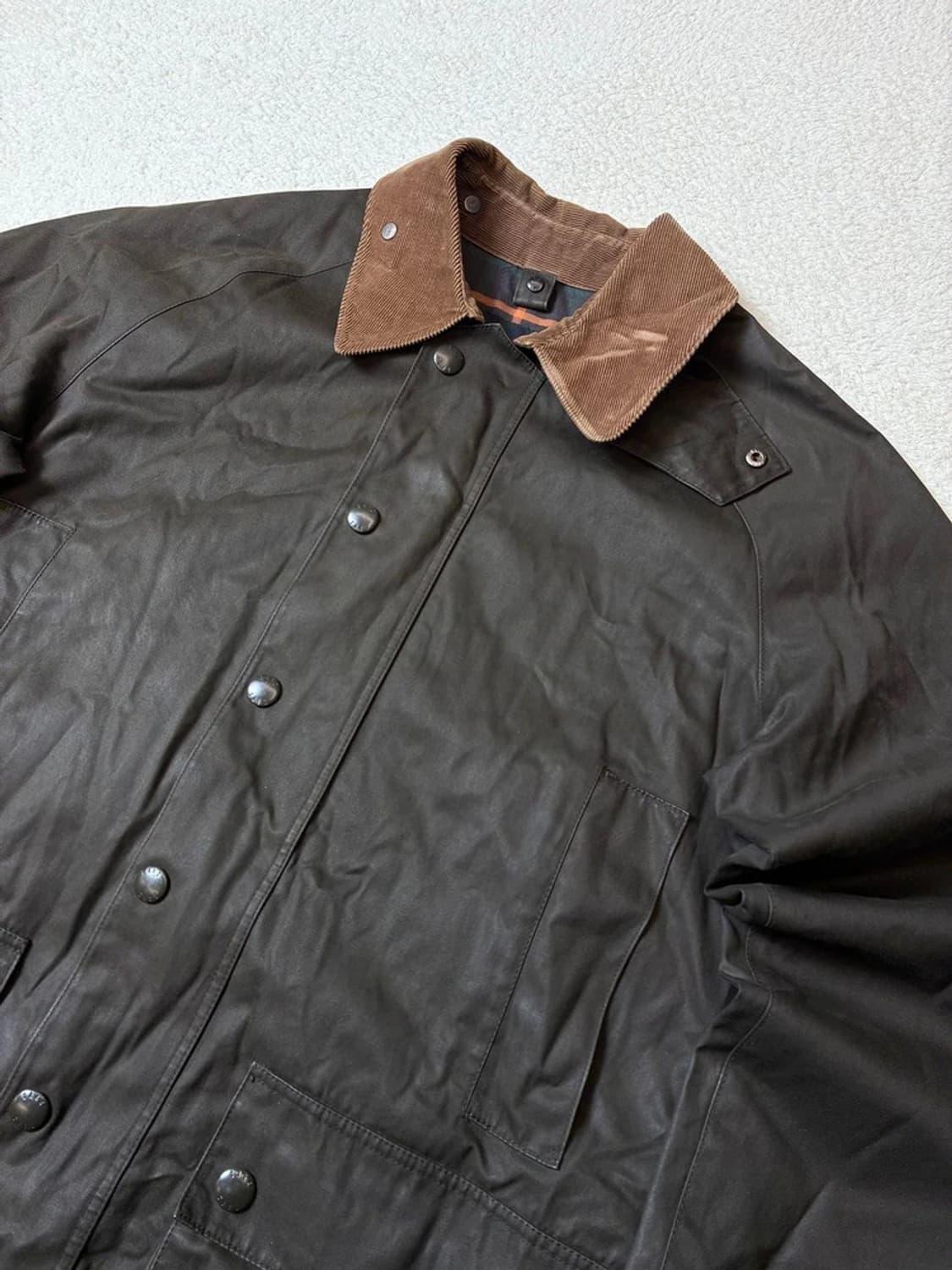 닥스 Daks 비데일 코듀로이 카라 배색 자켓 PN6991 72,000원 상품이미지2