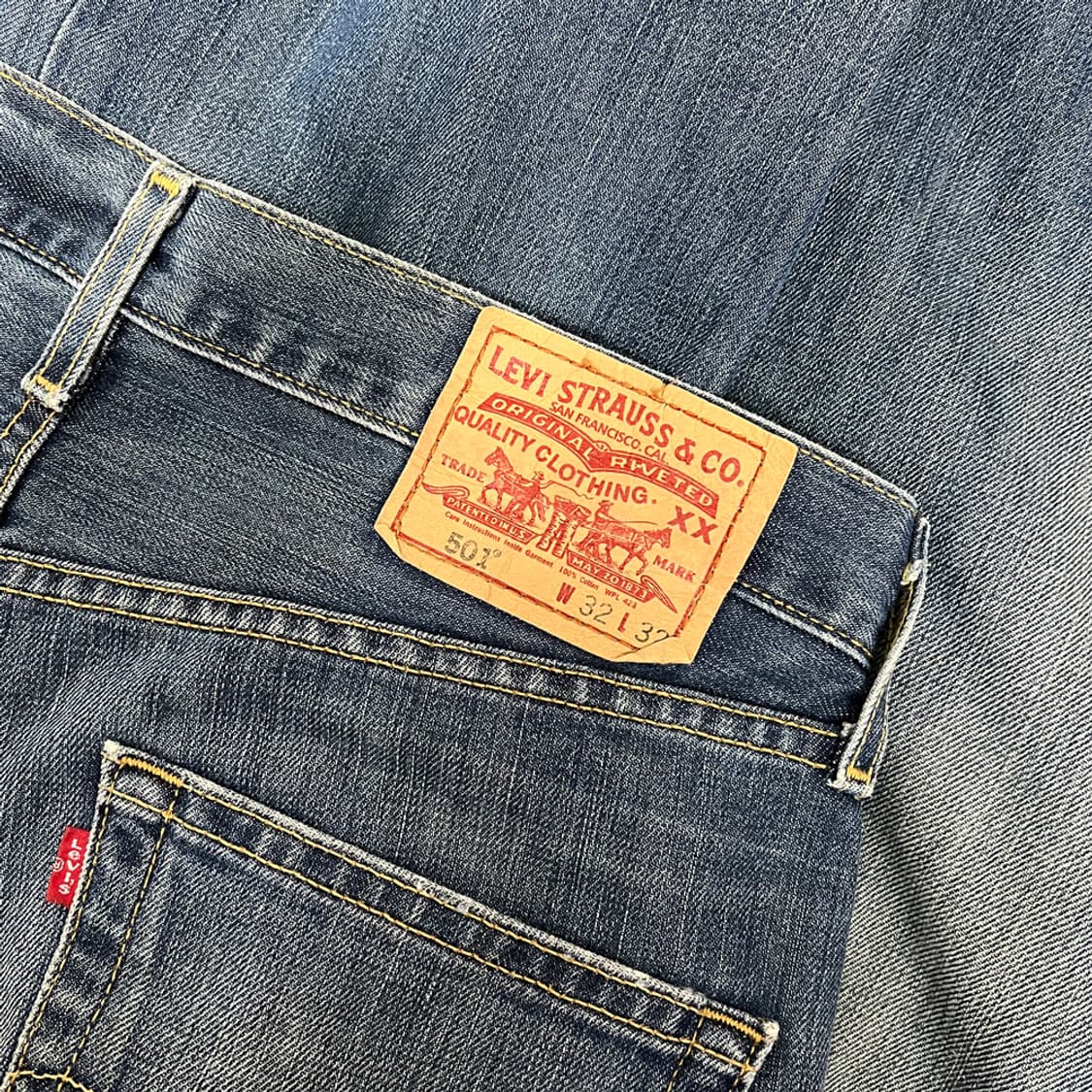 00s 리바이스 501 데님 팬츠 청바지 32 상품이미지4