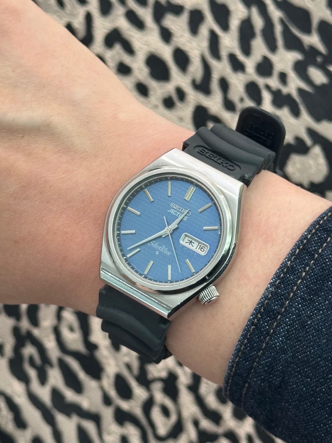 70s 빈티지 세이코 실버웨이브 액투스 희귀 상품이미지10