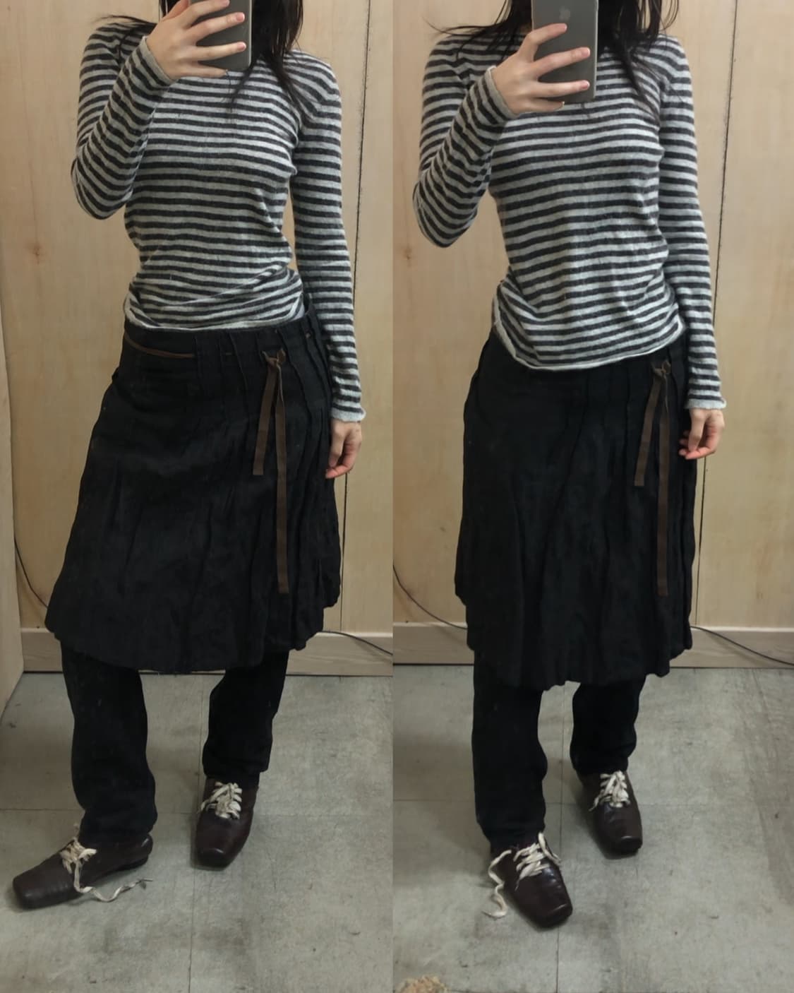 [직수입] 빈티지 jigsaw 알파카 울 니트 탑 상품이미지5