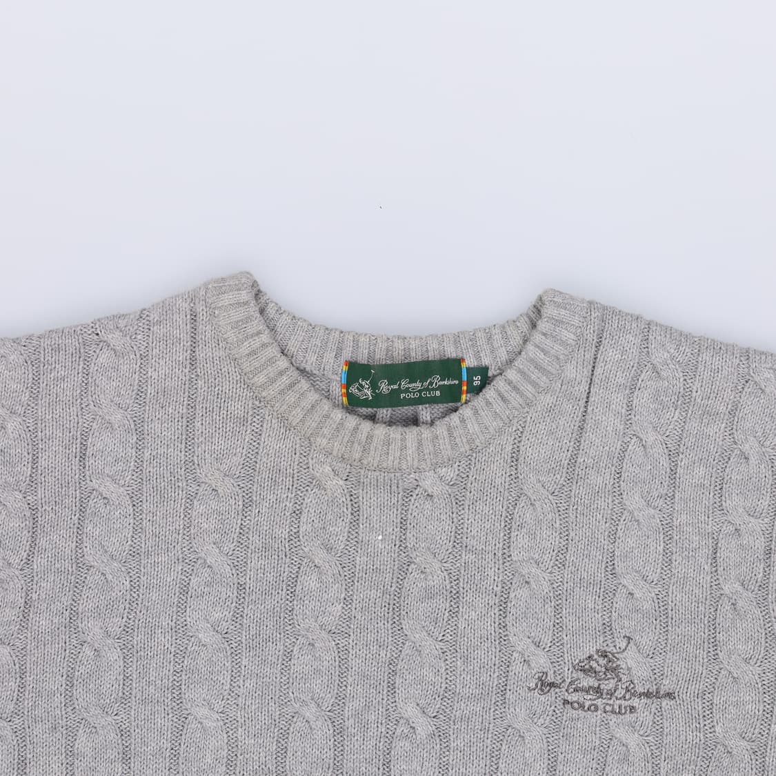 95 폴로클럽 케이블 니트 0429H 상품이미지3