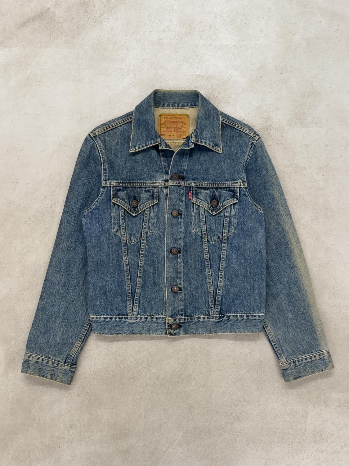 LVC 리바이스 빈티지 클로딩 데님 트러커 자켓 상품이미지1