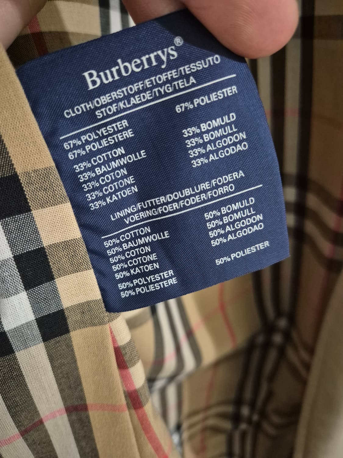 버버리 빈티지 롱 트렌치코트 Men 상품이미지5