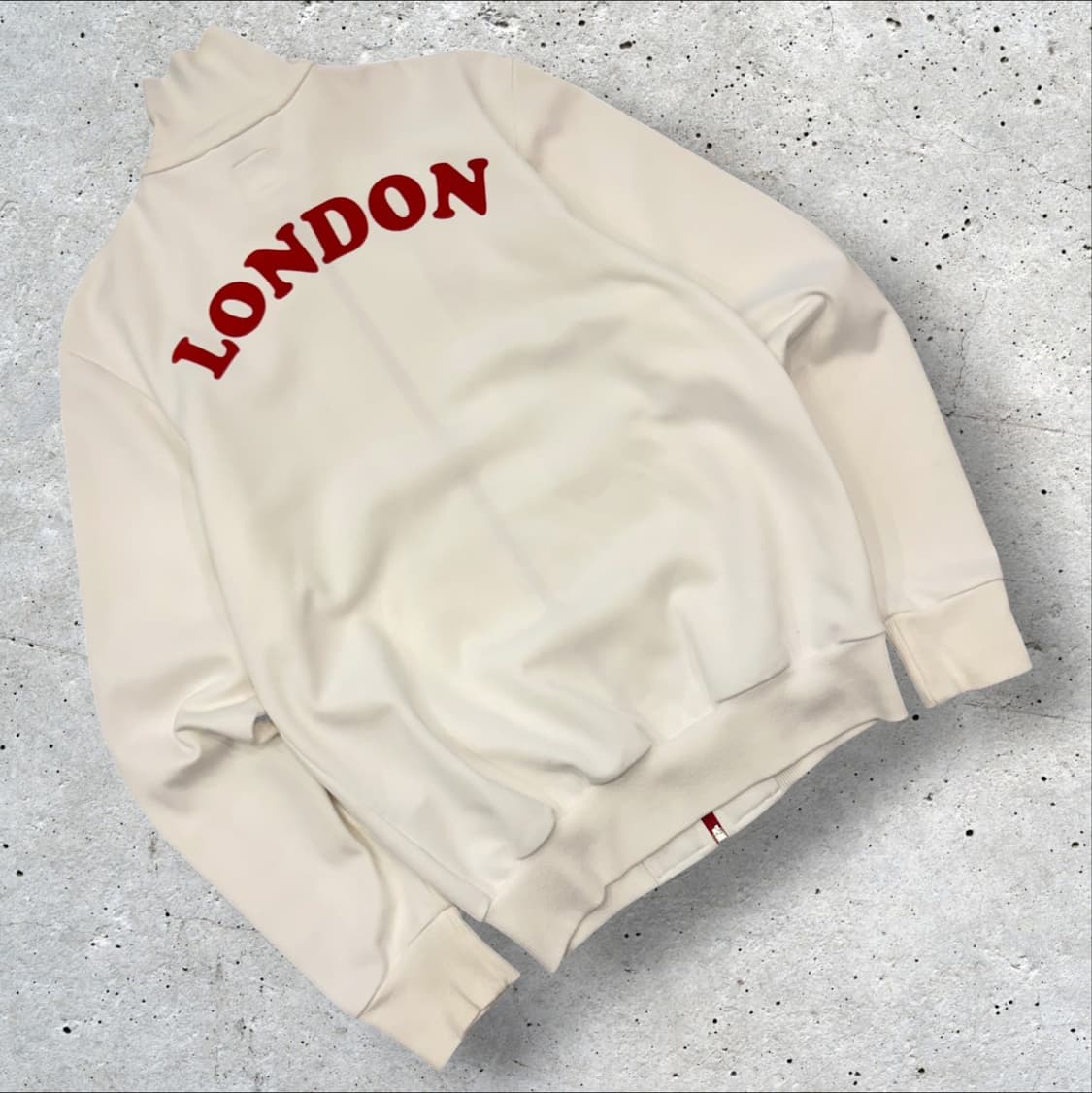 [95] 06s 아디다스 런던 트랙탑 져지 집업 화이트/레드 D714 상품이미지2