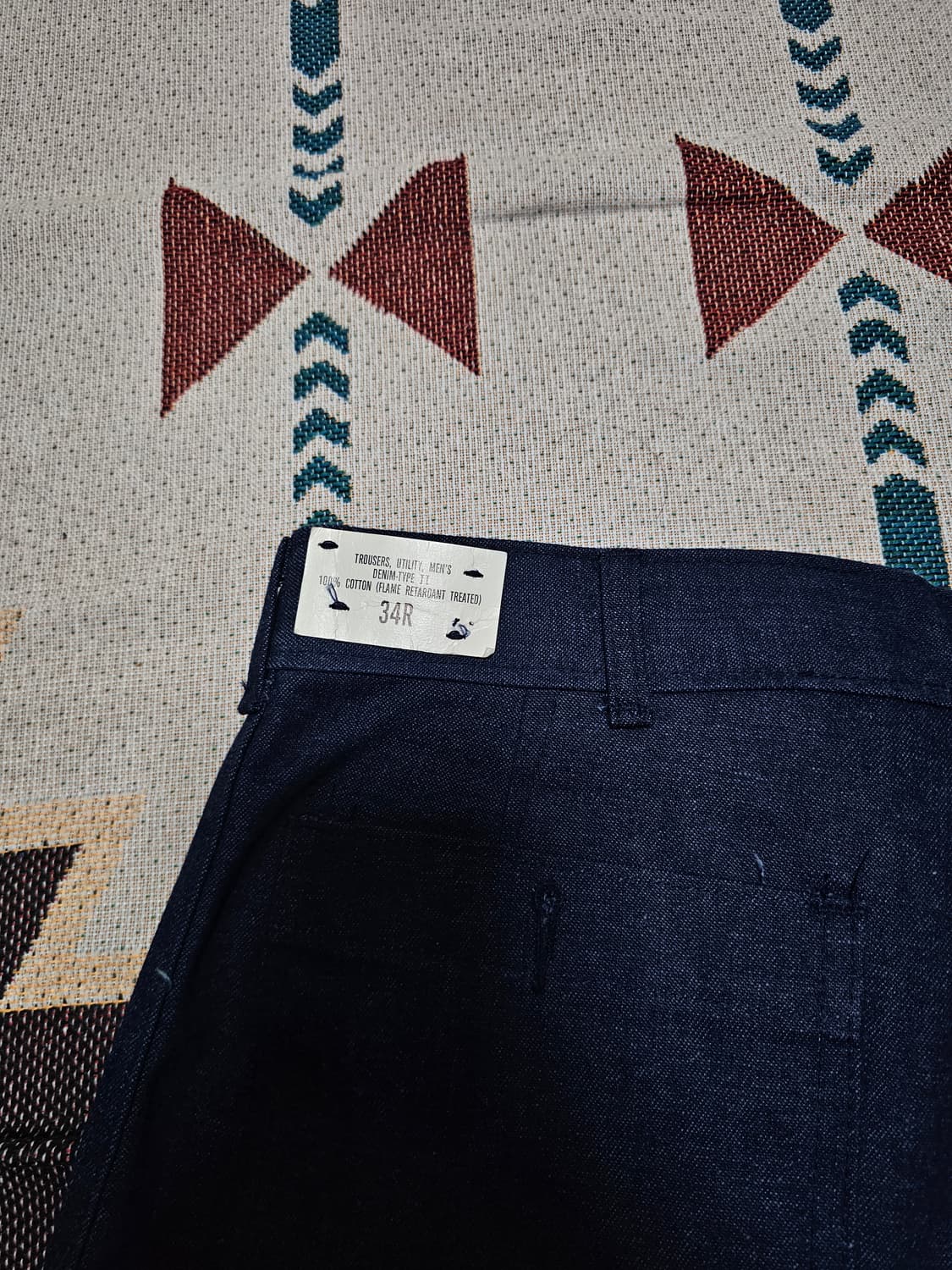 80's 미해군 벨바텀 데드스탁 (약 32~33 사이즈) 상품이미지2