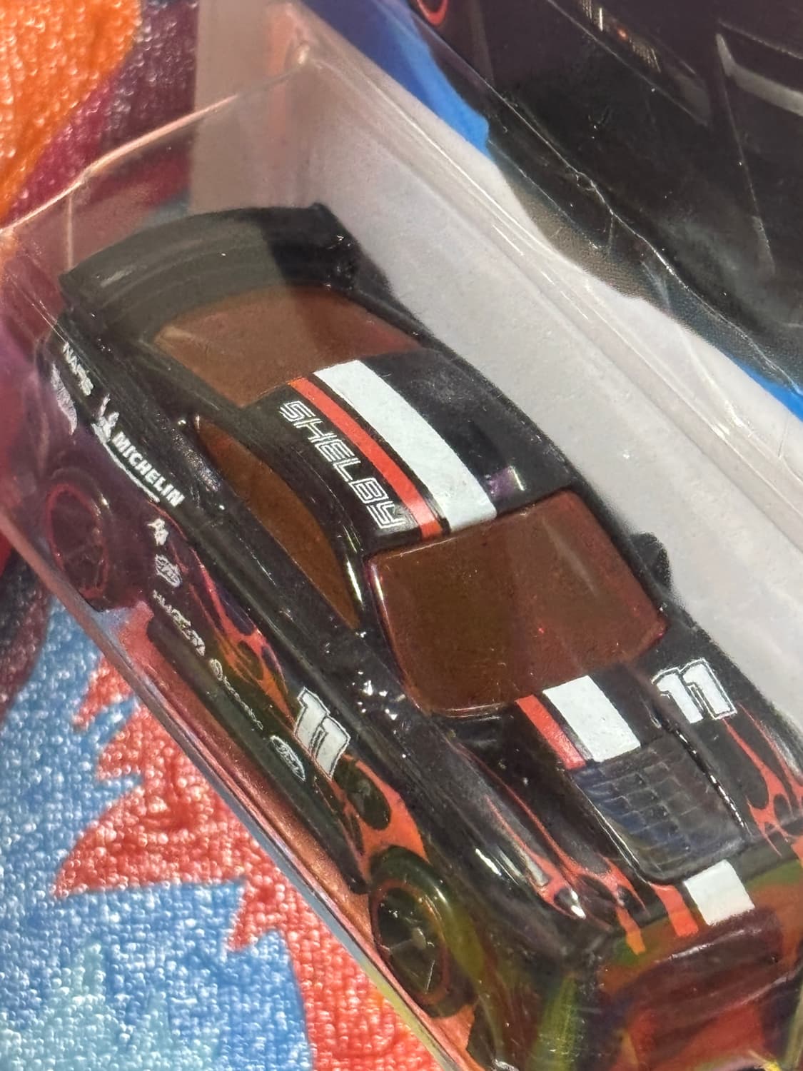 미개봉) 포드 머스탱 쉘비 gt500 다이캐스트 인테리어 소품 핫휠 상품이미지8