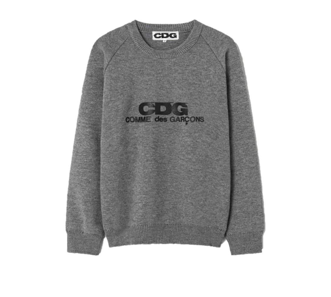 cdg 니트 그레이 xxl 상품이미지1