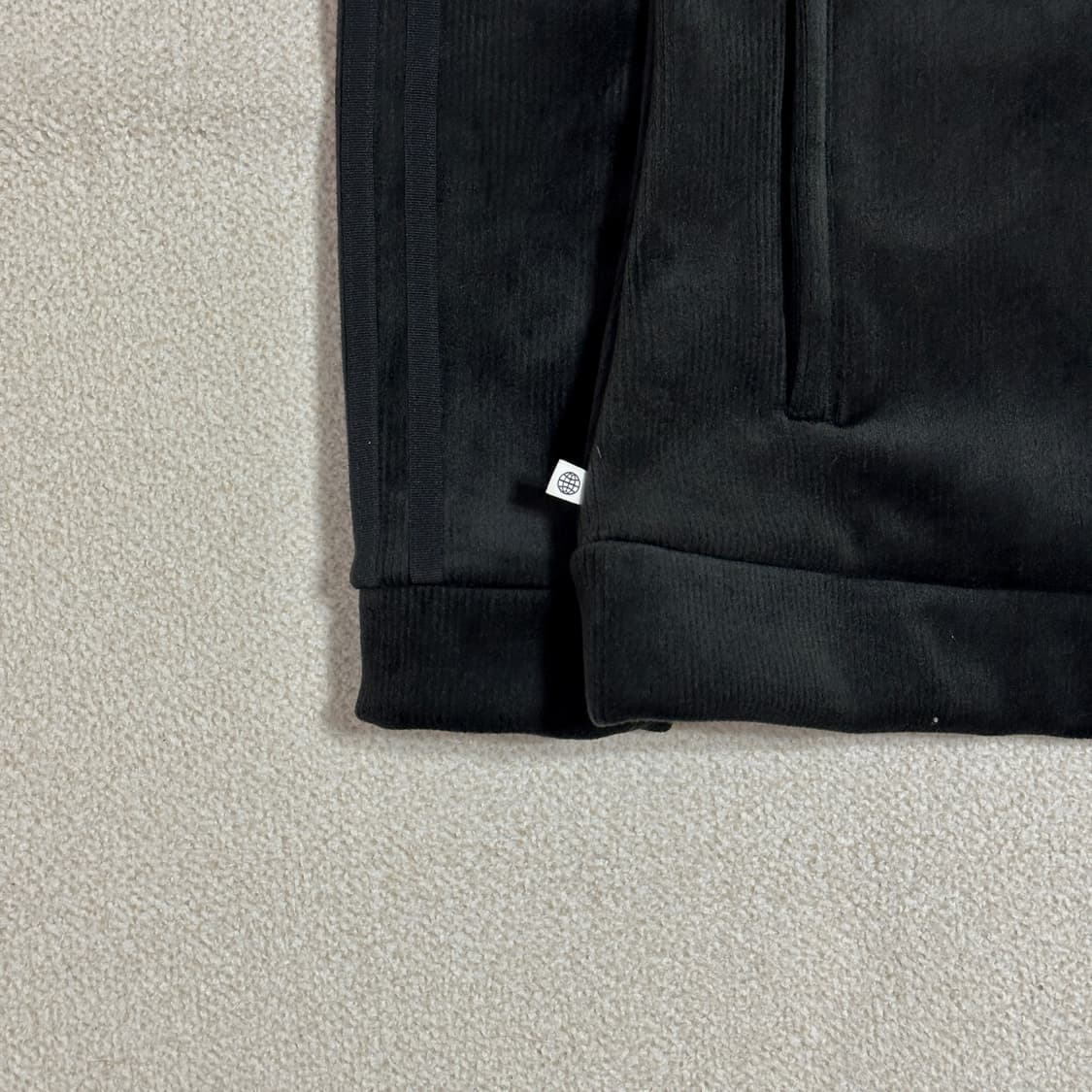 아디다스 골프 삼선 코듀로이 셋업 자켓 상품이미지4