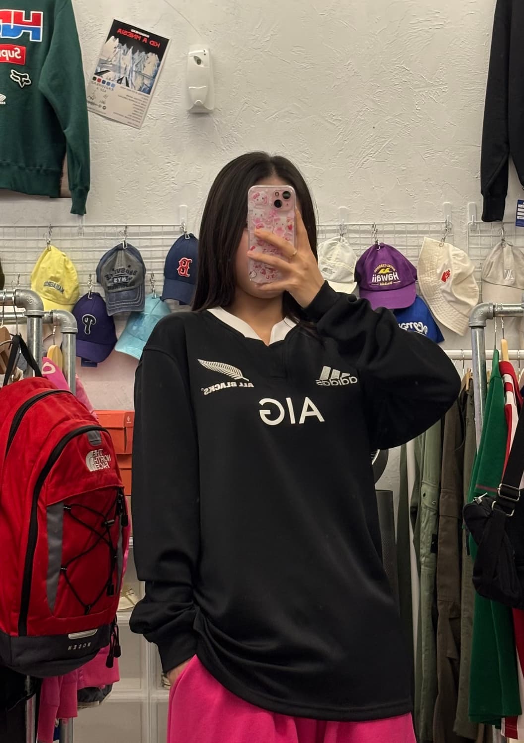 아디다스 럭비 올블랙스 져지 M 상품이미지1