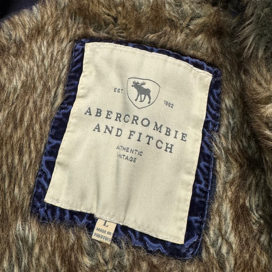 Name : 아베크롬비 스펠아웃로고 후드,안감 퍼 크롭 울프죠 :) 상품이미지5