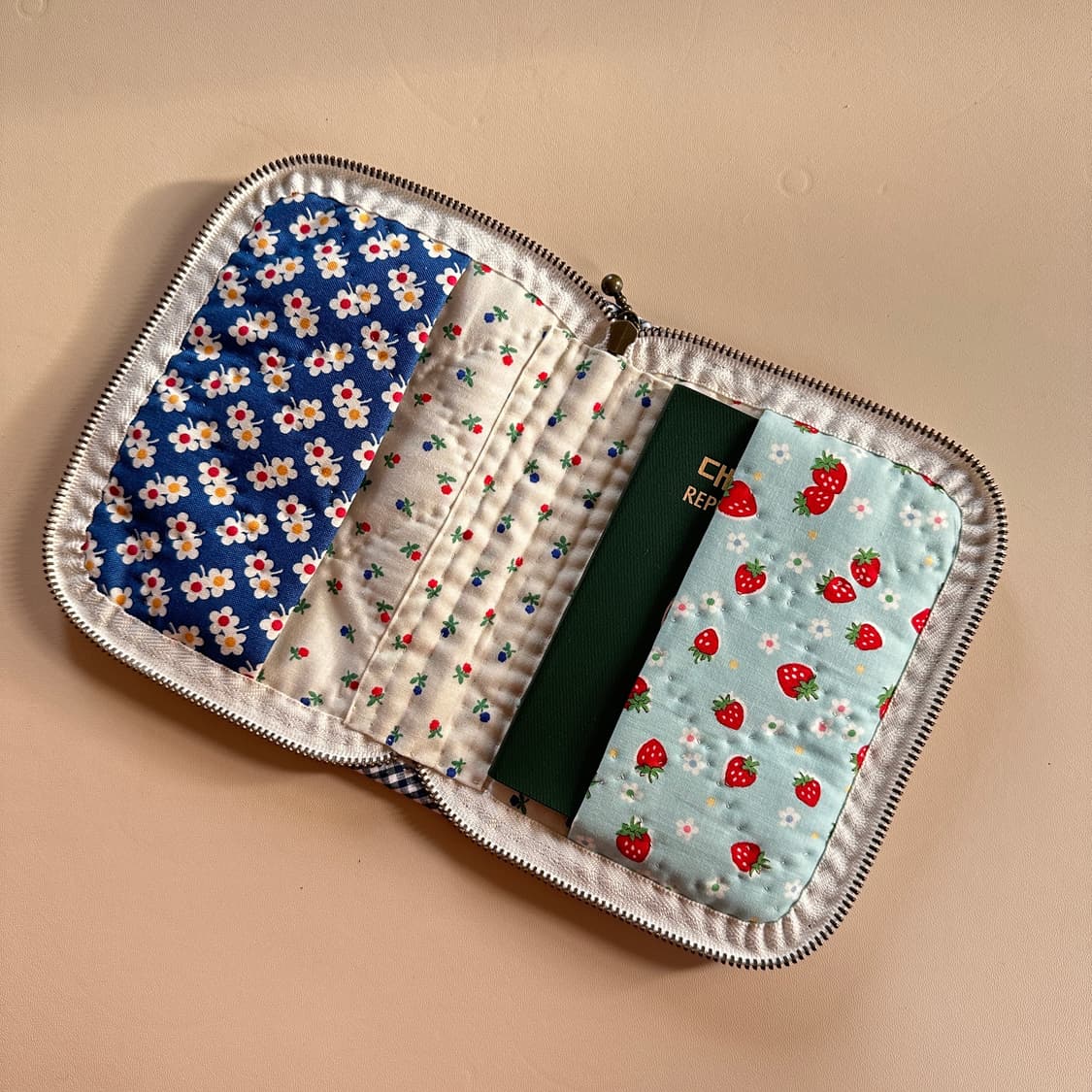 키티 여권파우치 / 여권지갑 / 핸드메이드 상품이미지4