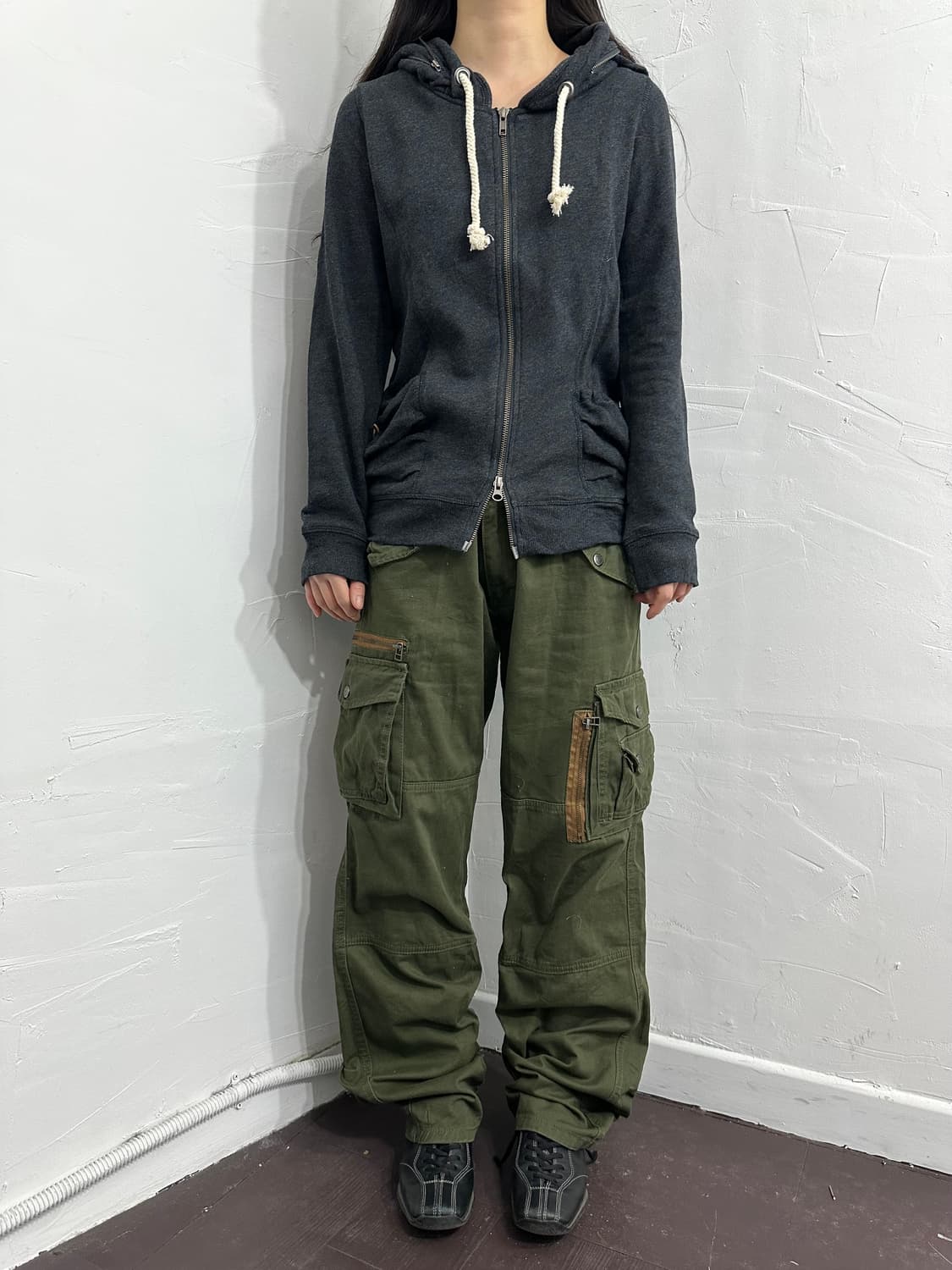 dominate khaki cargo pants 상품이미지4