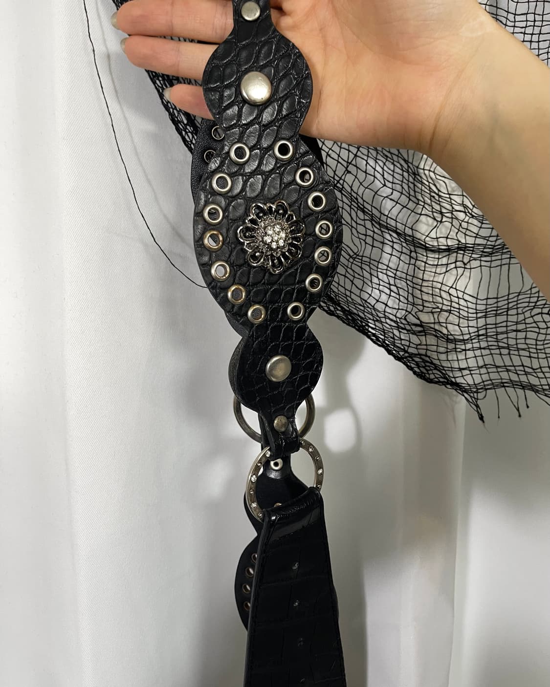 cubic flower belt 상품이미지5