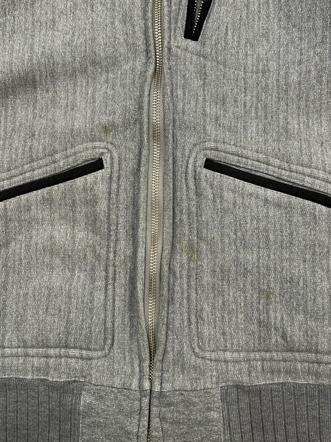 40)West Ride 빈티지 바이커 스컬 플래그 패치 플리스 후드집업 상품이미지5