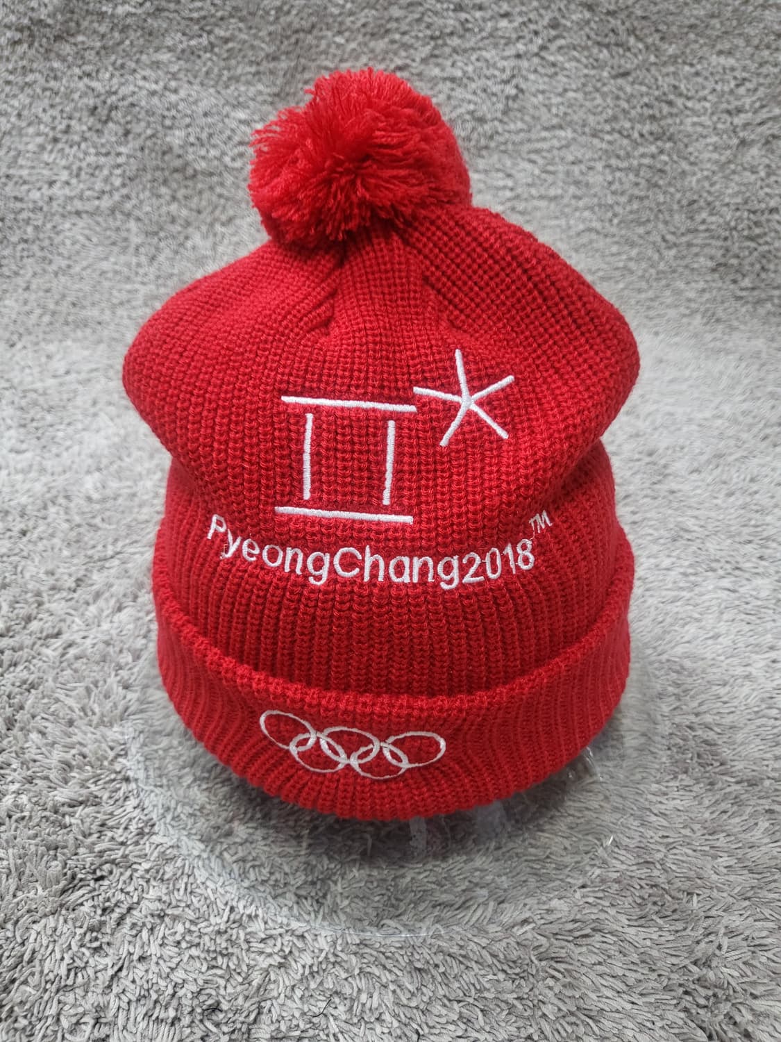 노스페이스 평창올림픽 2018 방울비니 새제품 상품이미지1