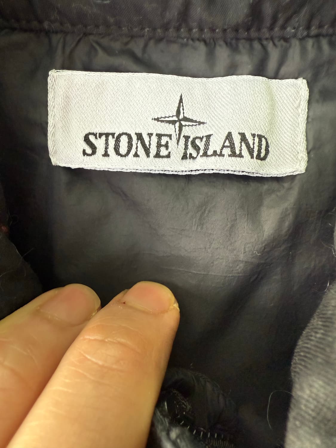 스톤아일랜드 크링클랩스25fw 블랙 상품이미지2