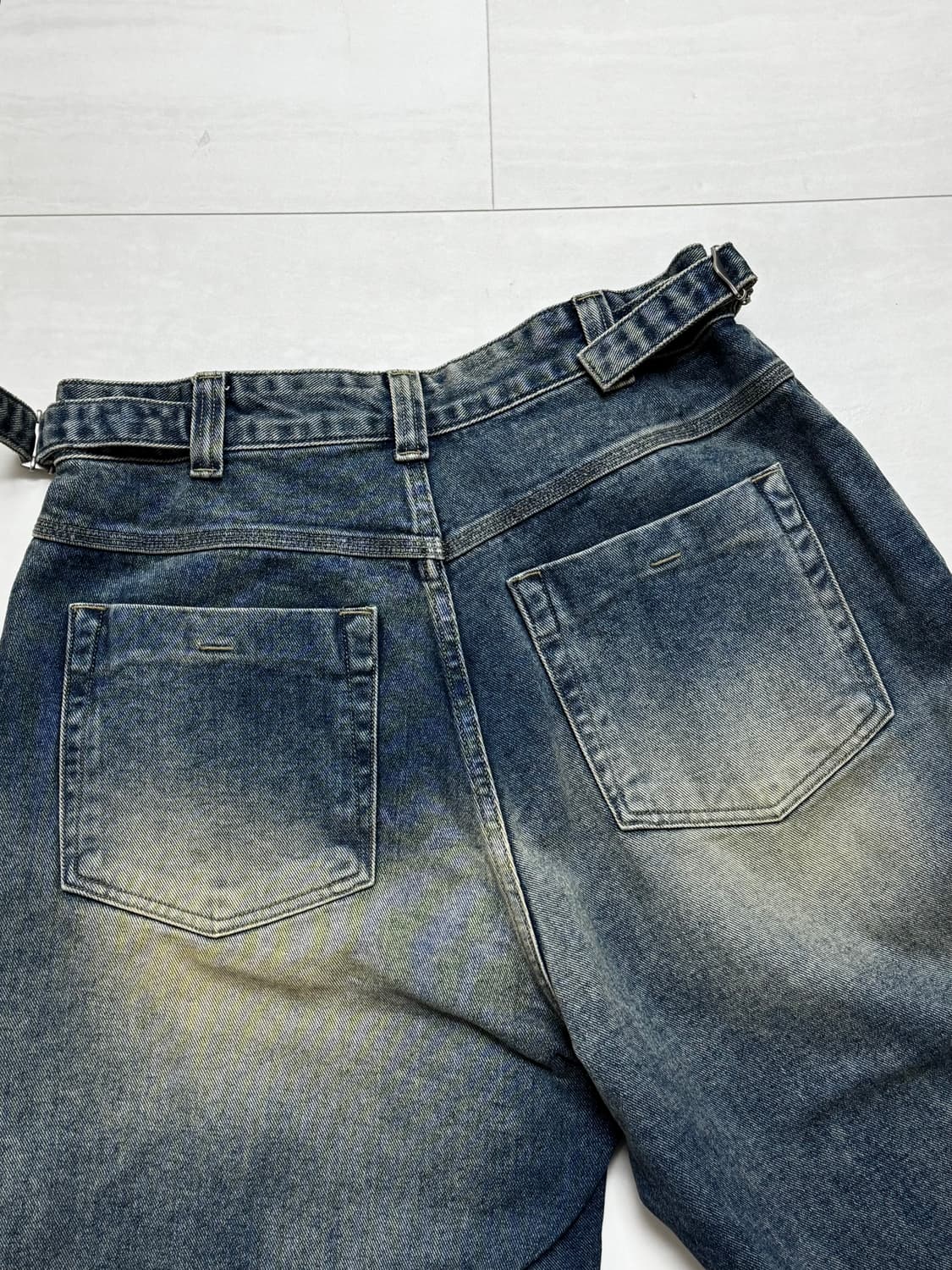노운 wide denim pants (blue) 상품이미지6