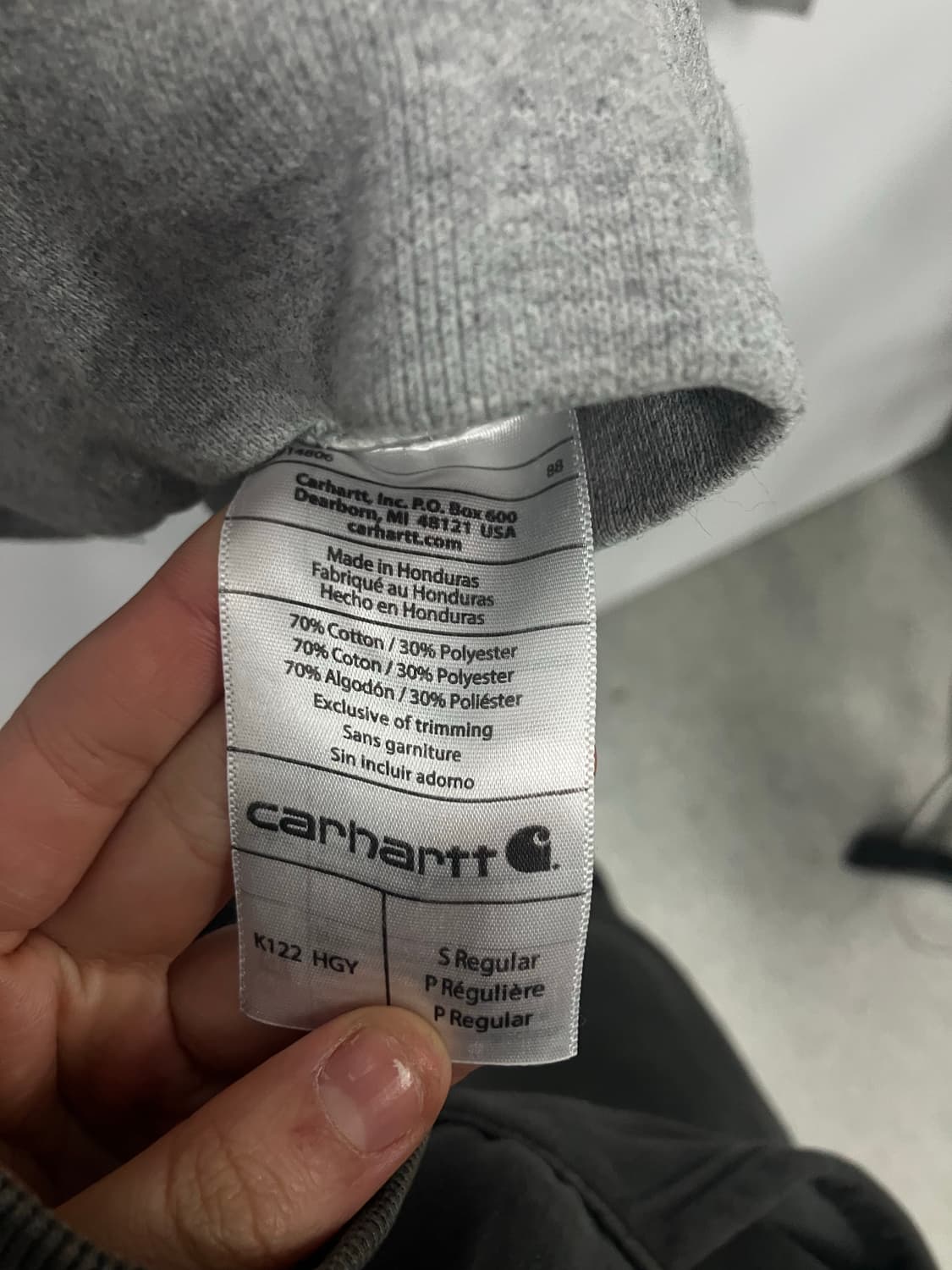 칼하트 후드집업 상품이미지3