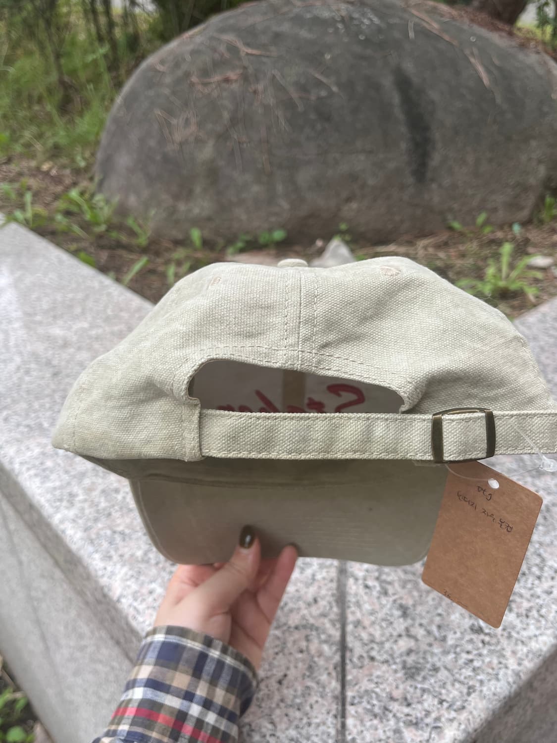 Vtg 빈티지 레터링 자수 볼캡 상품이미지4