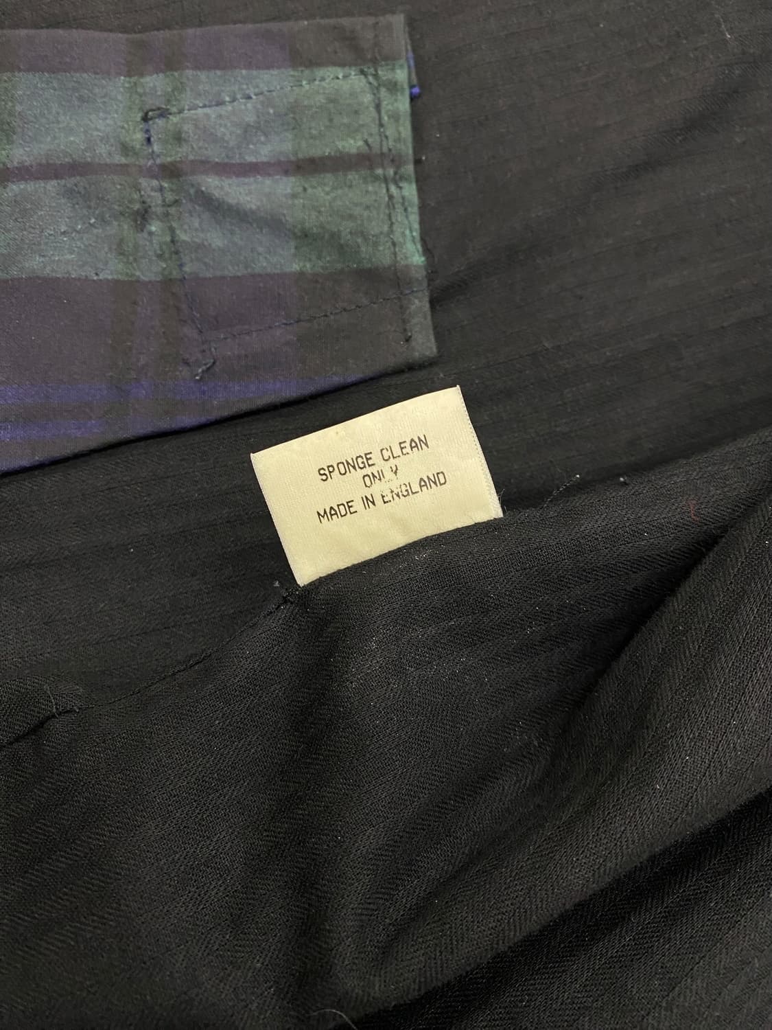 Ryann Briggs 블랙 와치 왁스 자켓 상품이미지10