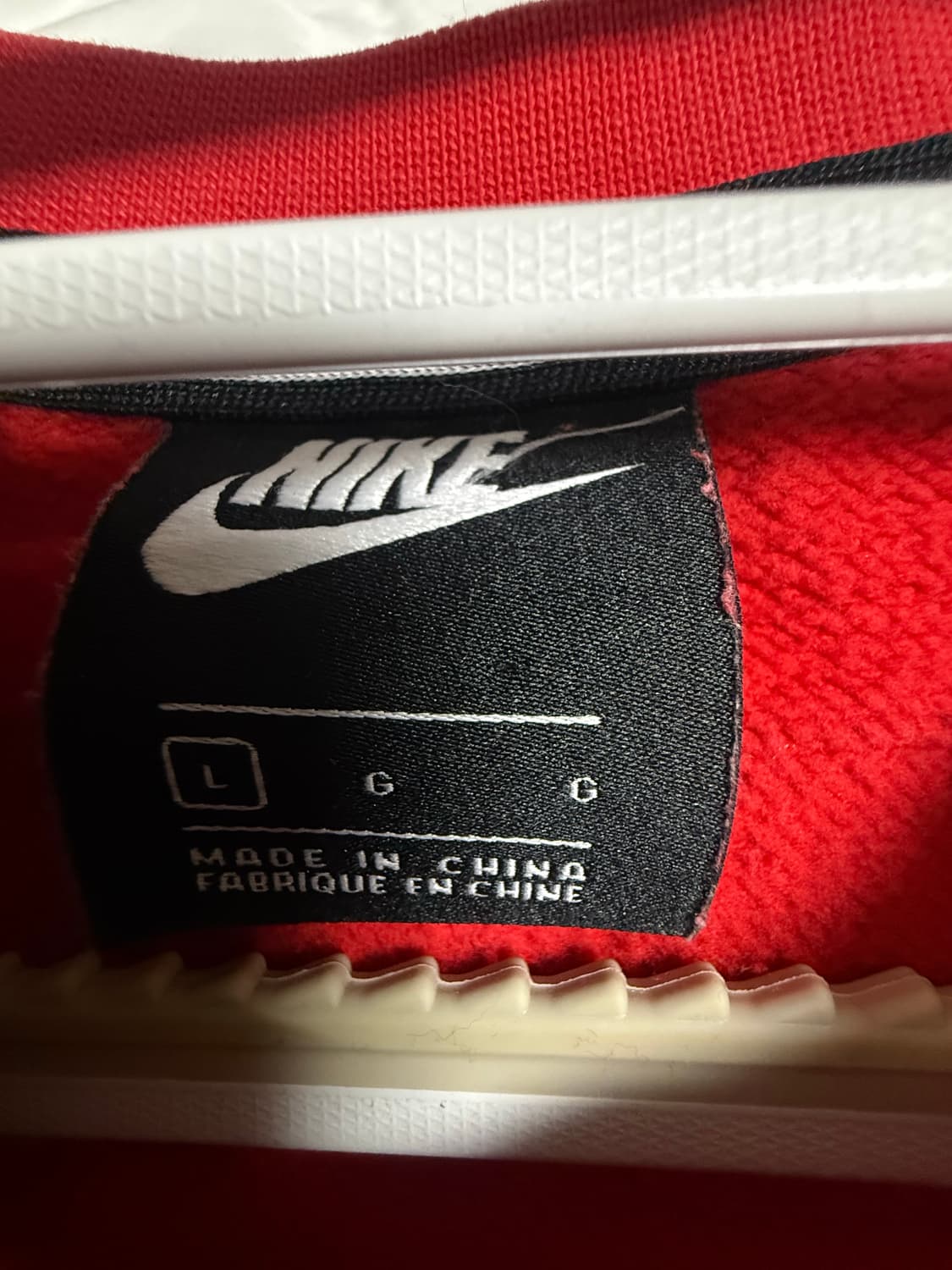 Nike Air Red Sweatshirt L 상품이미지2