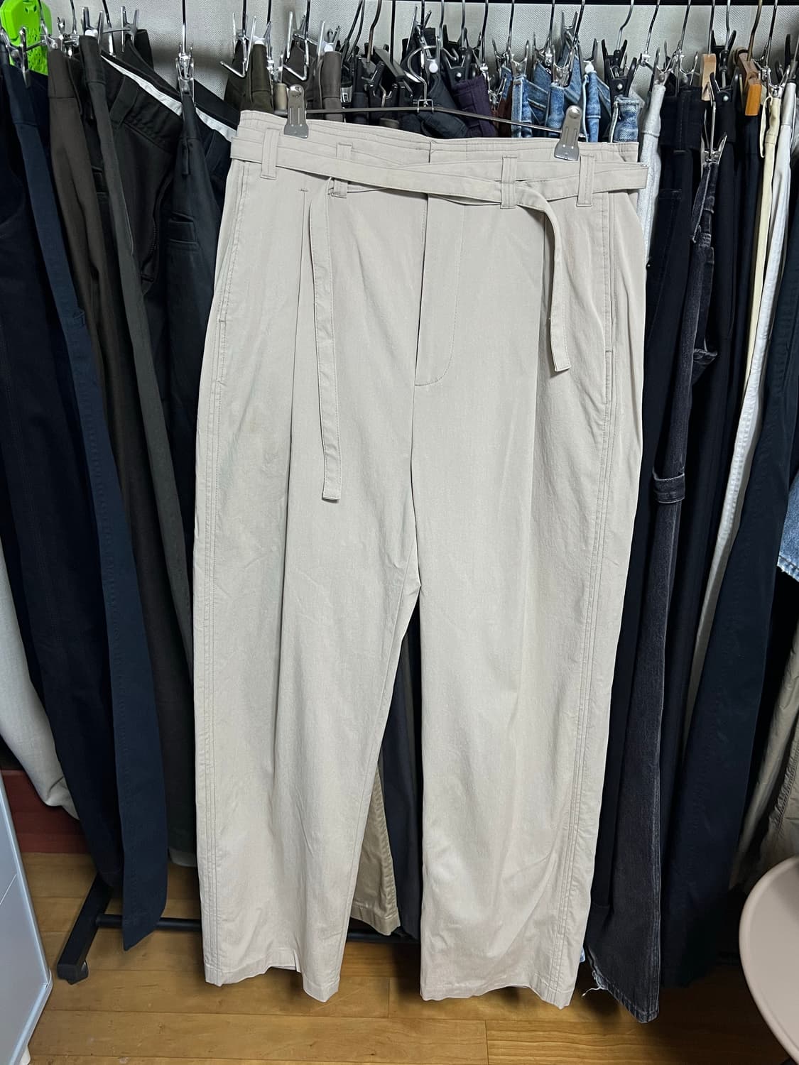 인사일런스 벨티드 팬츠 s 상품이미지5