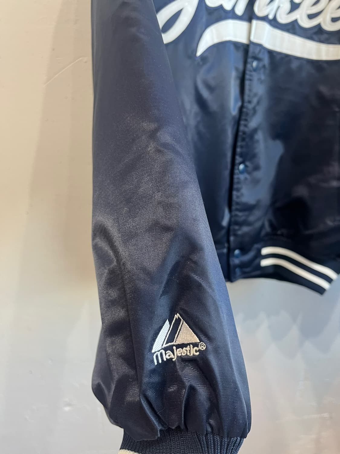 마제스틱 양키즈 스타디움 바시티 자켓 데드스탁 L 상품이미지4