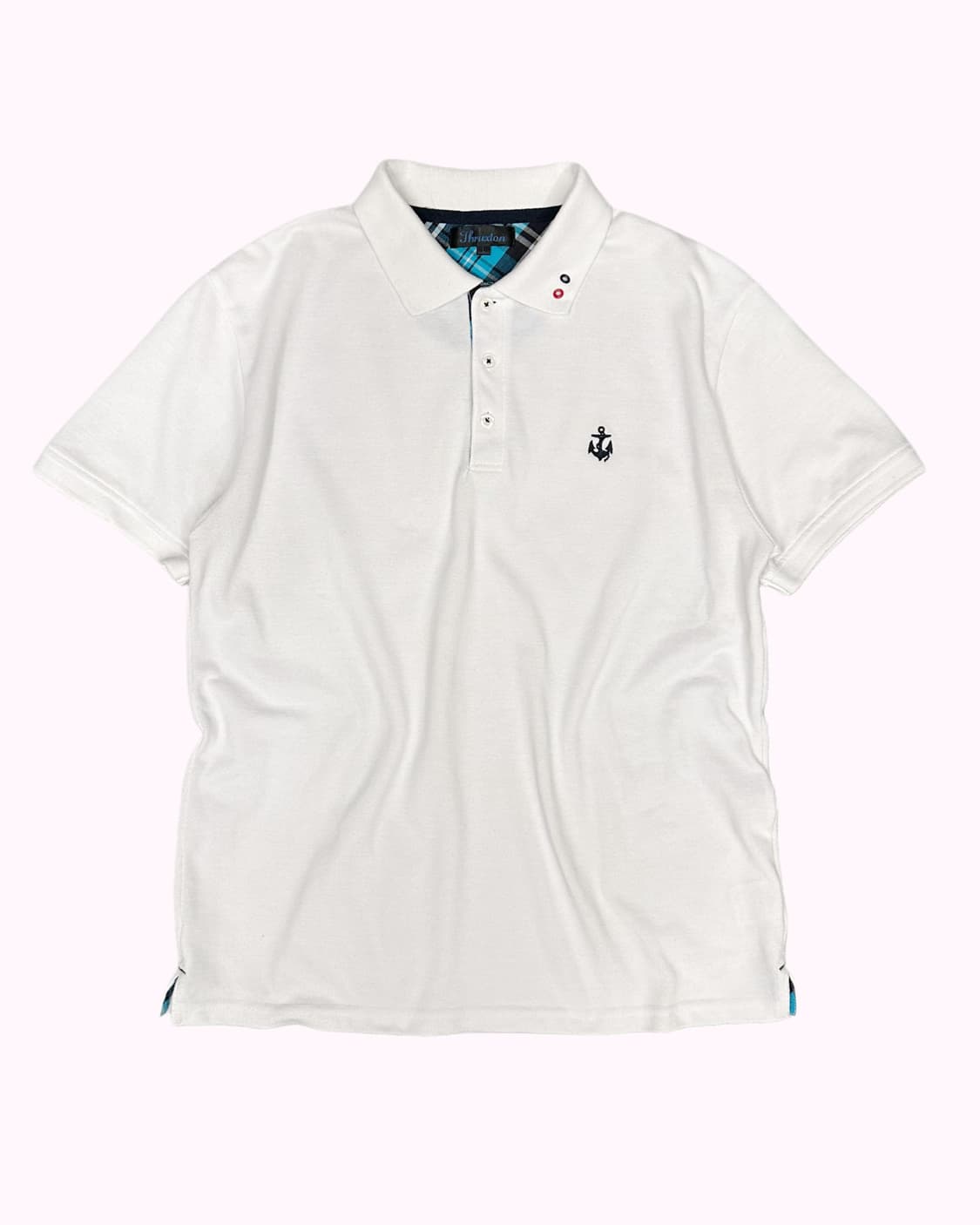 THRUXTON white anchor pk t-shirt 상품이미지1