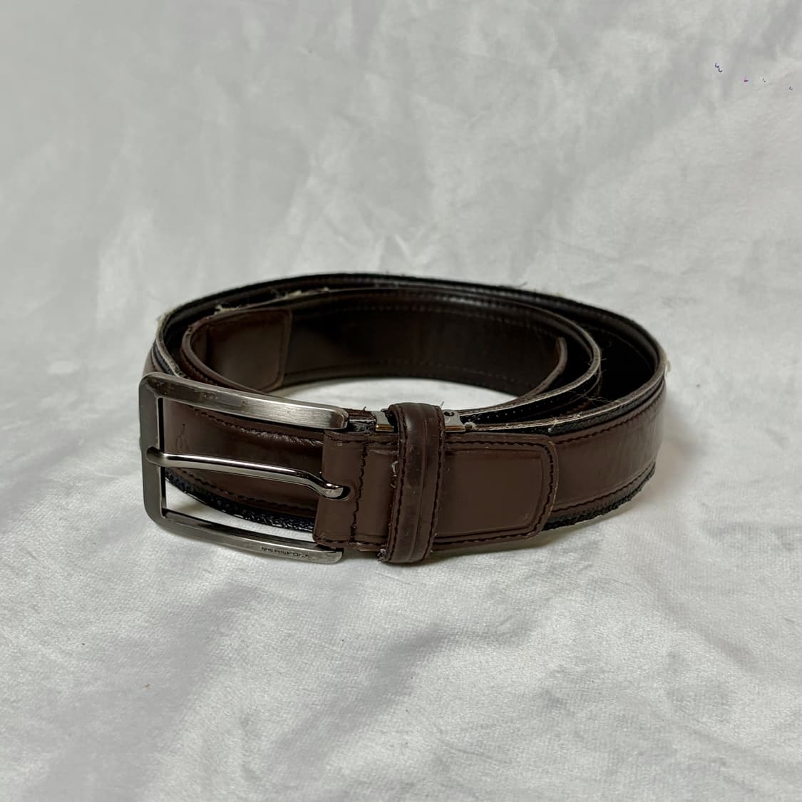 빈폴 빈티지 더블 레이어 레더 벨트 상품이미지2