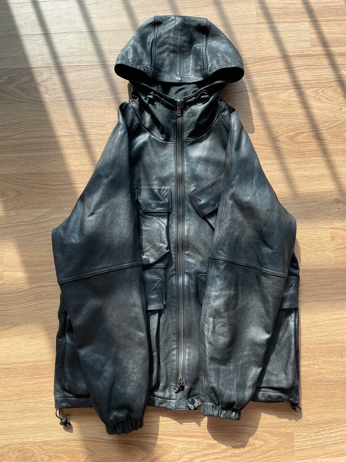 블라인드파일즈 리저렉션 마운틴 레더파카 상품이미지2