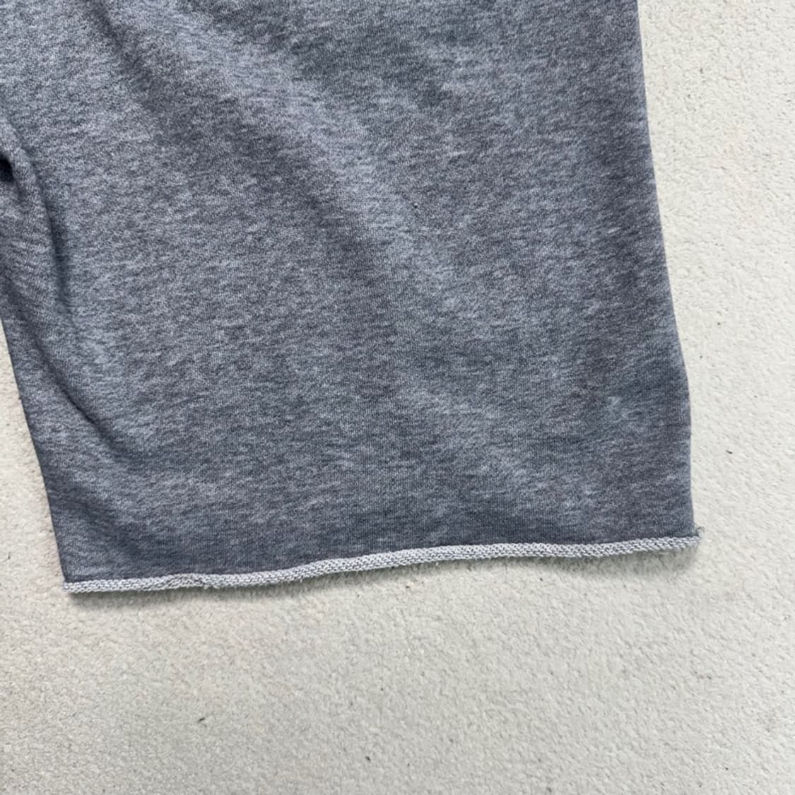 ABERCROMBIE & FITCH 빈티지 로고 스웻 쇼츠 그레이 L 상품이미지5