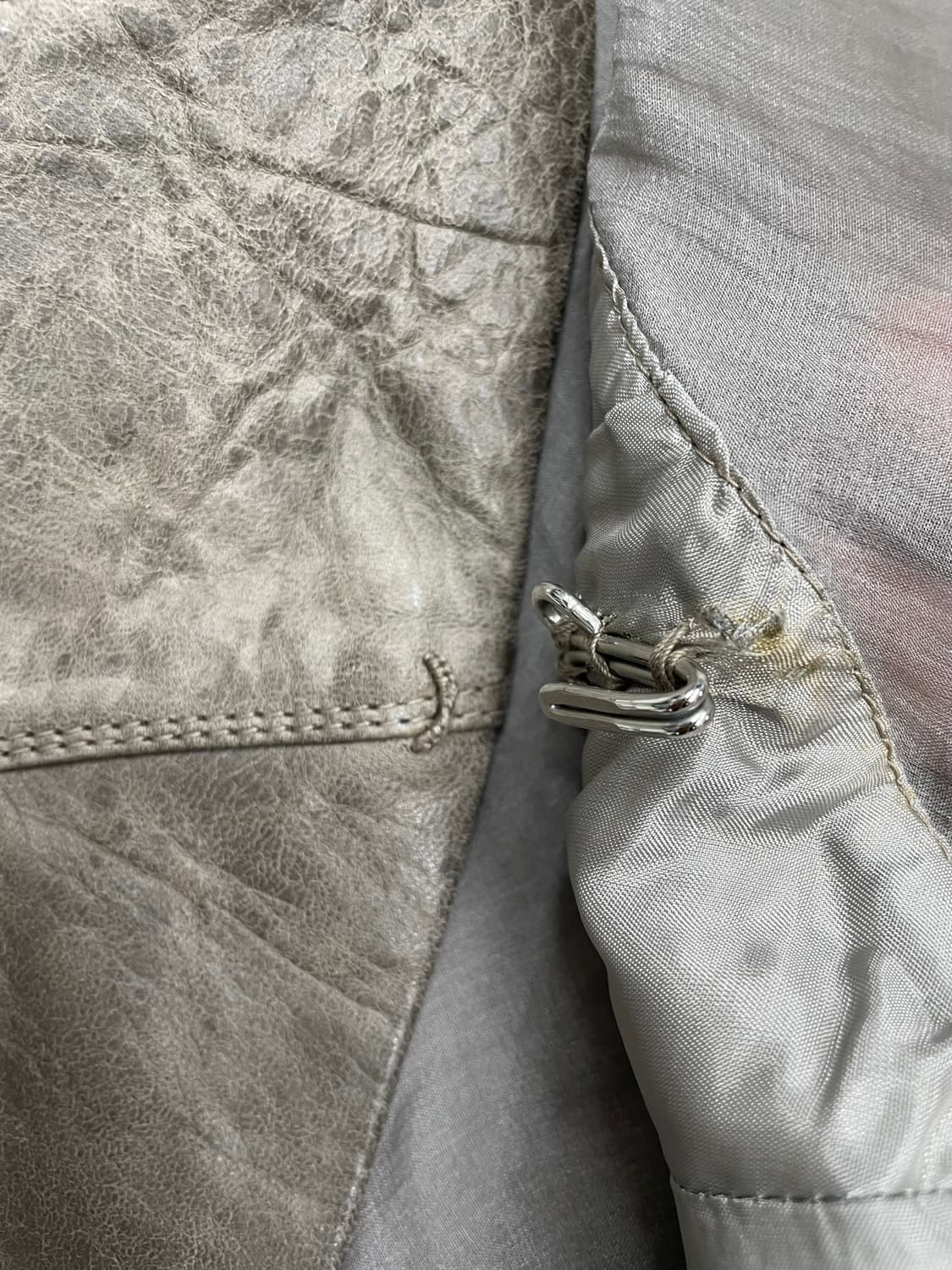 Rick Owens 2010 Sheepskin Silk Jacket 상품이미지6