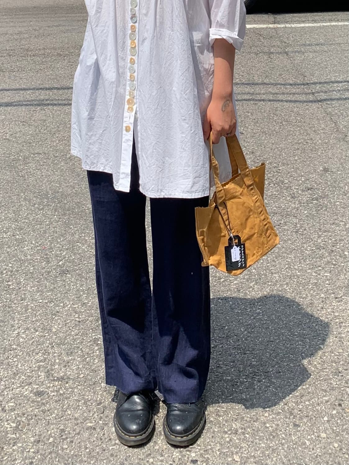 indigo linen pants 상품이미지1