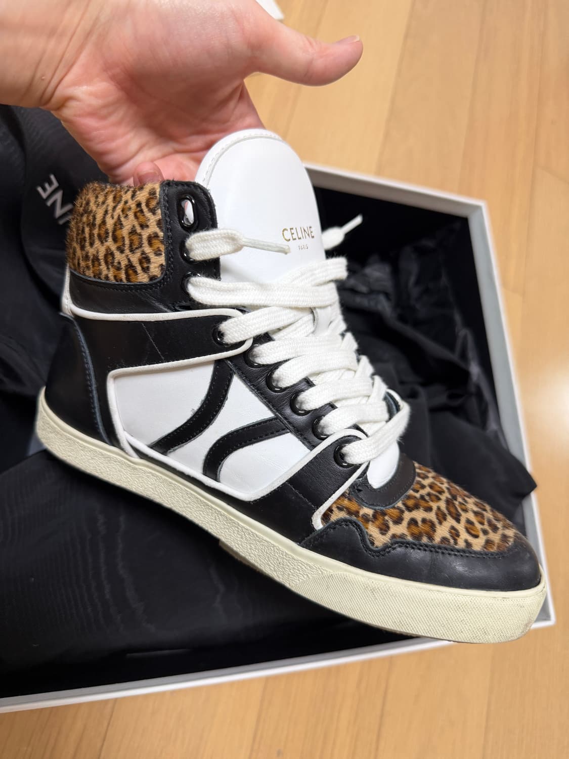 셀린느 하이탑 레오파드 36반 상품이미지2