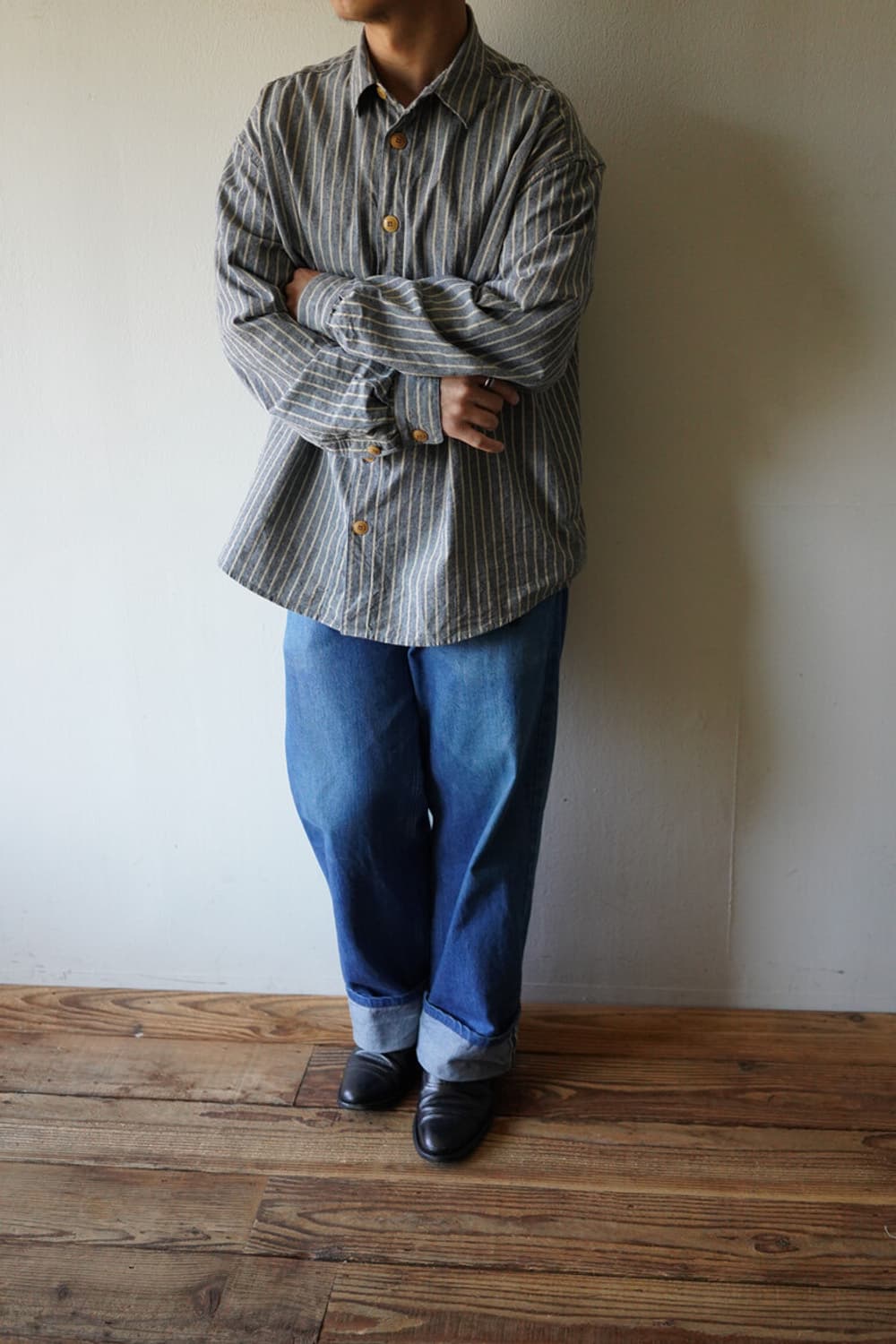Poet overshirts (stripe) 상품이미지3