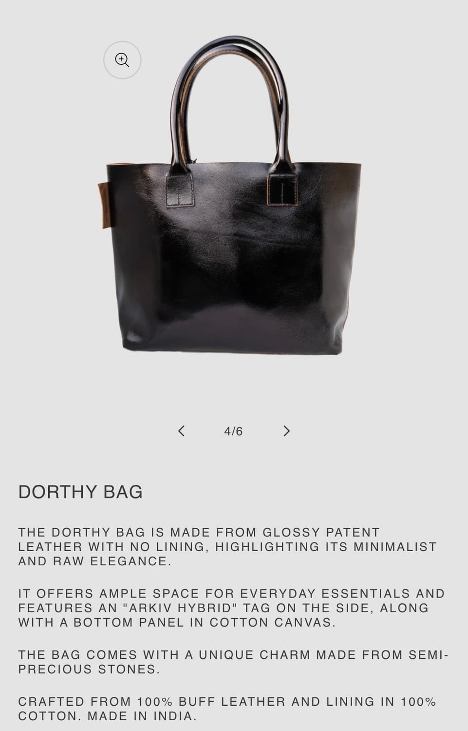 레더 토트백 arkiv hybrid 상품이미지2