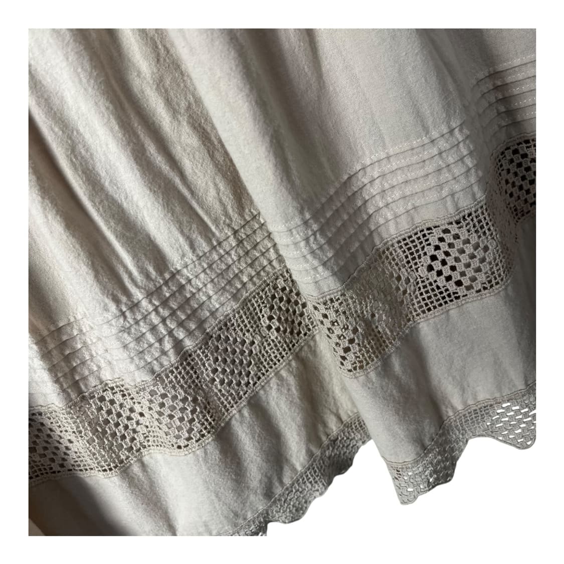 [SM2] 사만사모스2 크로쉐 레이어드 롱스커트 상품이미지4