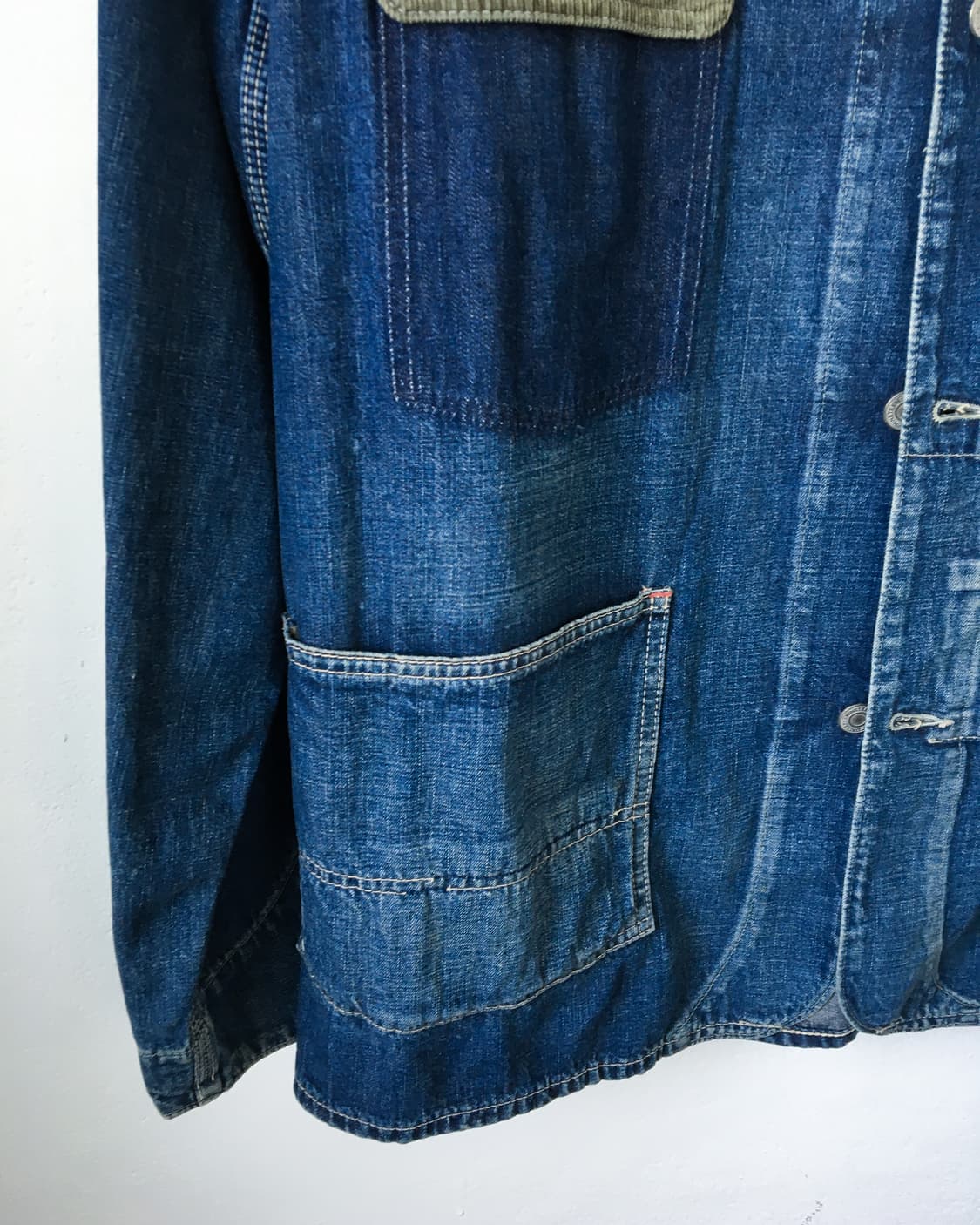 Collar point denim work jacket 상품이미지5