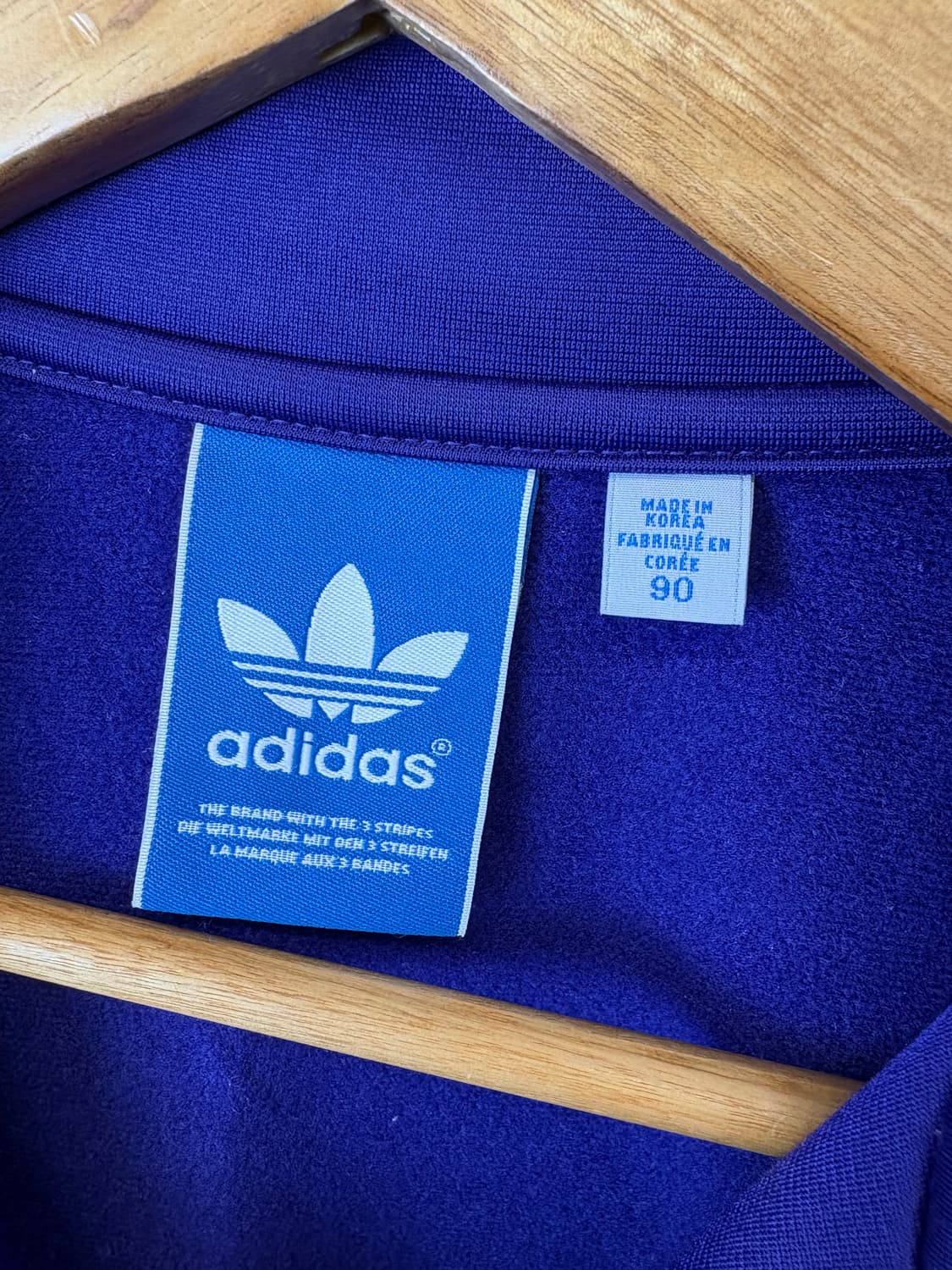 아디다스 파이어버드 삼선 트랙탑 져지 퍼플 상품이미지6