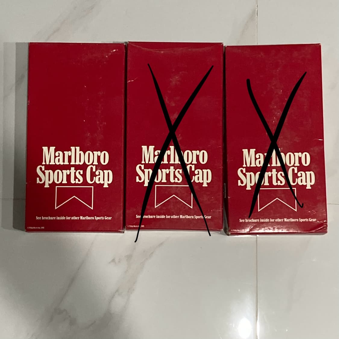 [마지막! 미개봉 데드스탁] 80s Marlboro 코듀로이 캡(1ea) 상품이미지2