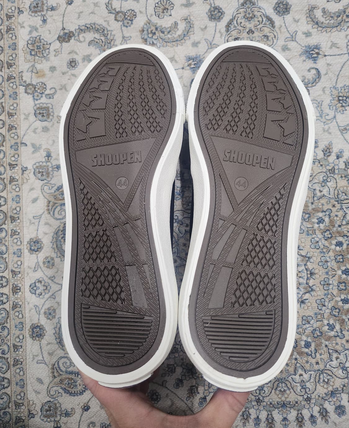 (새상품) 슈펜 NAVY  블랙 스니커즈 슬립온 280mm 상품이미지6