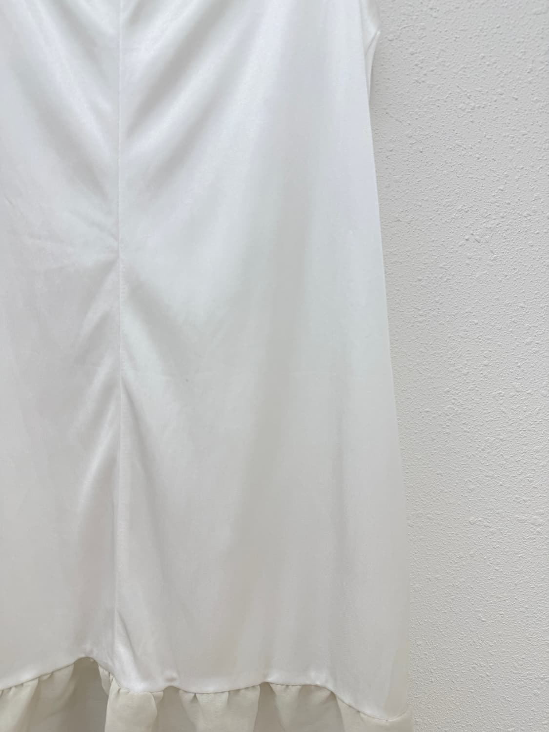 빈티지 화이트 레이스 프릴 레이어드 원피스 상품이미지5