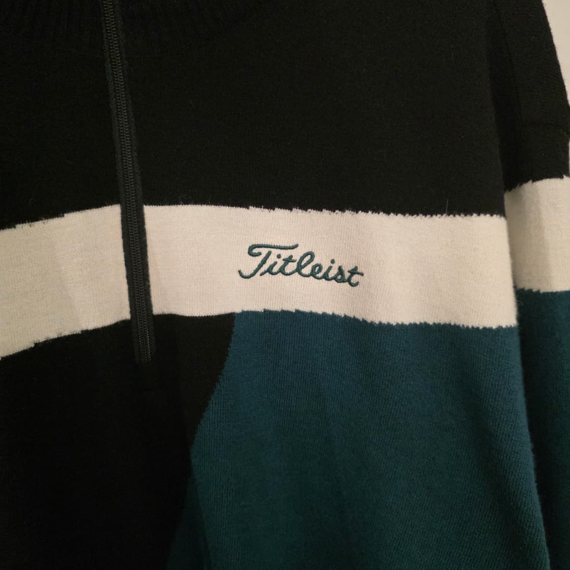 타이틀리스트 골프 반집업 스웨터 M 상품이미지6