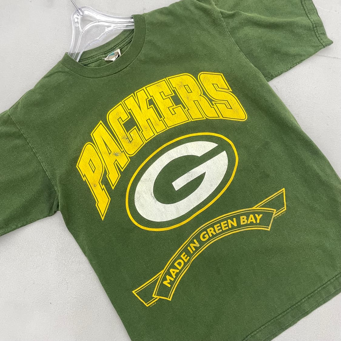 Vintage NFL GreenBayPackers Fading tshir 상품이미지2