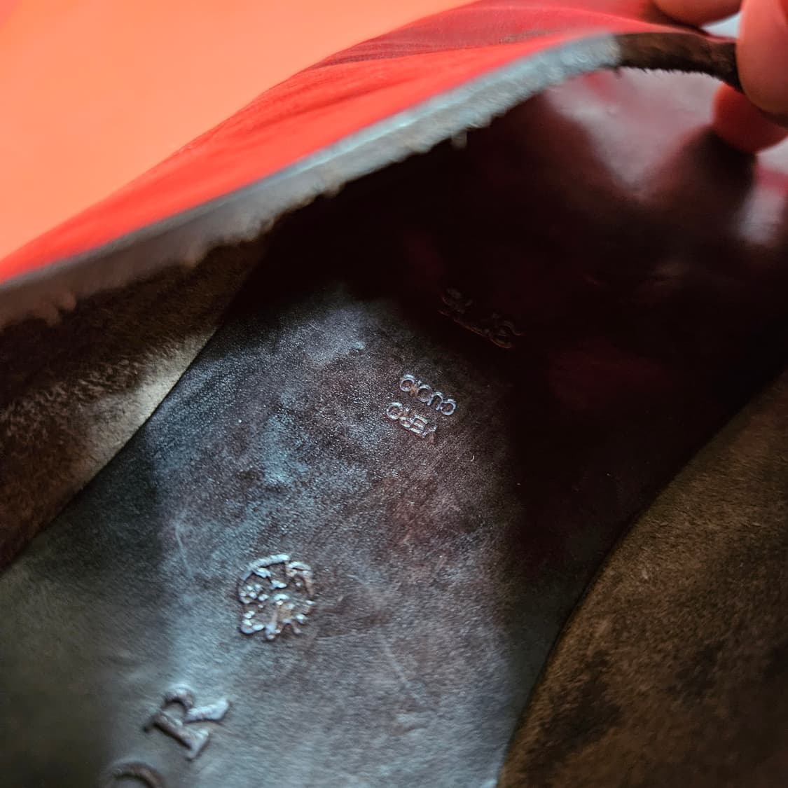 브라도르(Brador) in Italy 브이컷 가죽 슬리퍼 37.5 상품이미지8