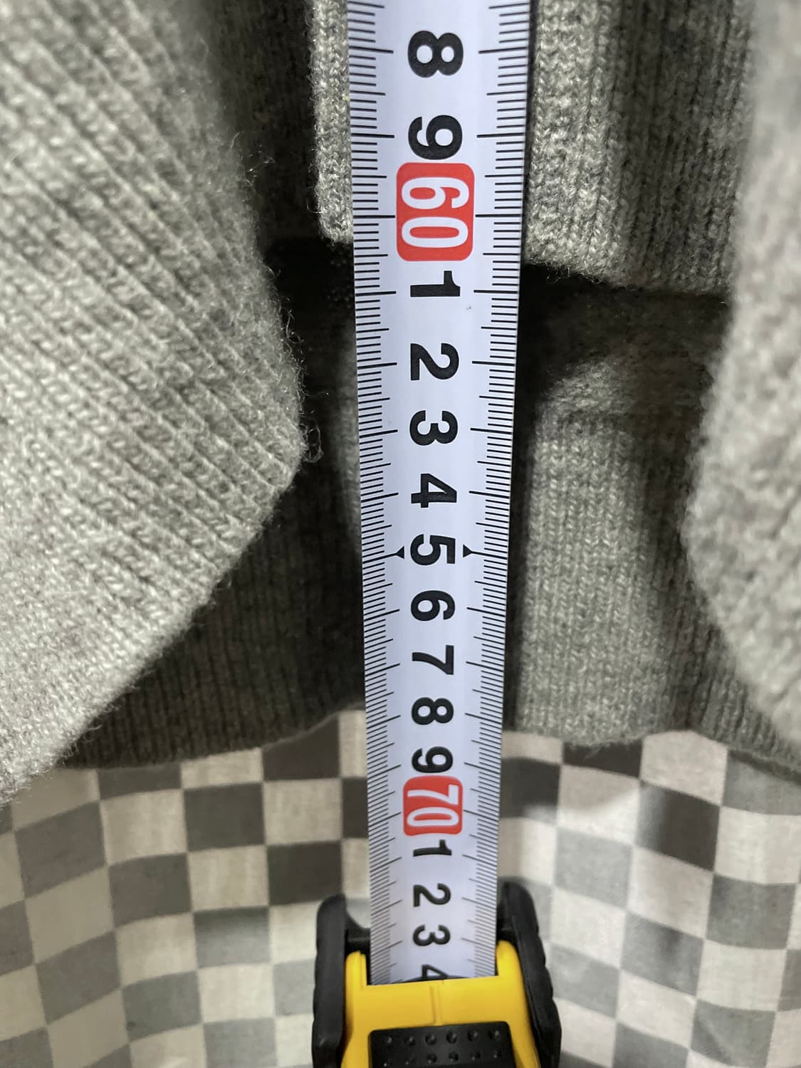 꼼데가르송 가디건L 그레이 블랙와펜 (세탁완료) 상품이미지4