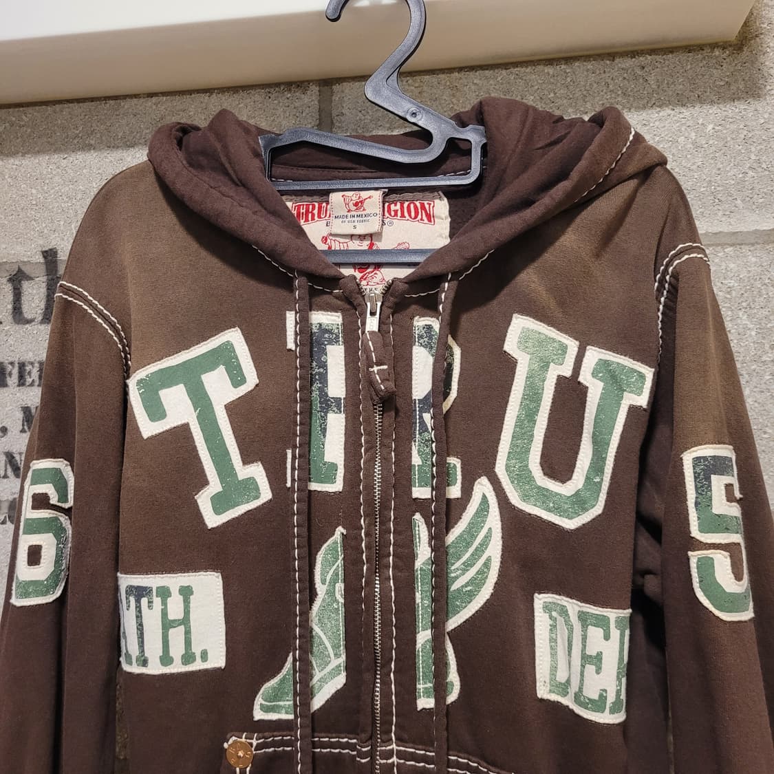 트루릴리전 후드집업 S 상품이미지3