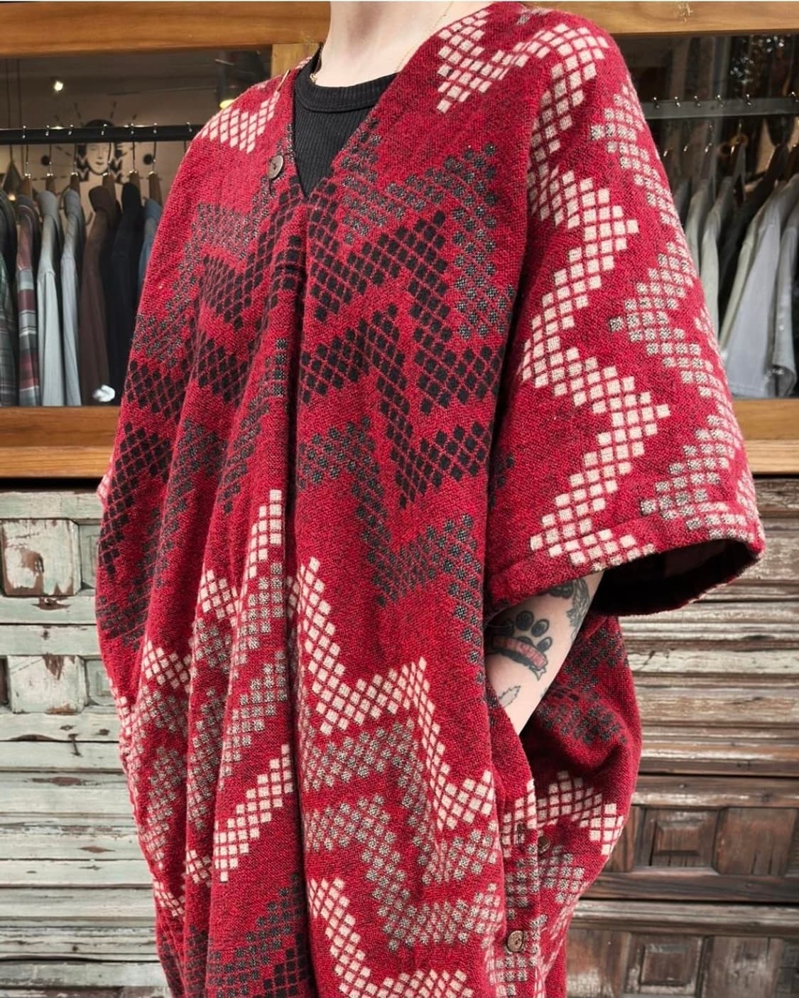 RRL 울 폰초 가디건 상품이미지4