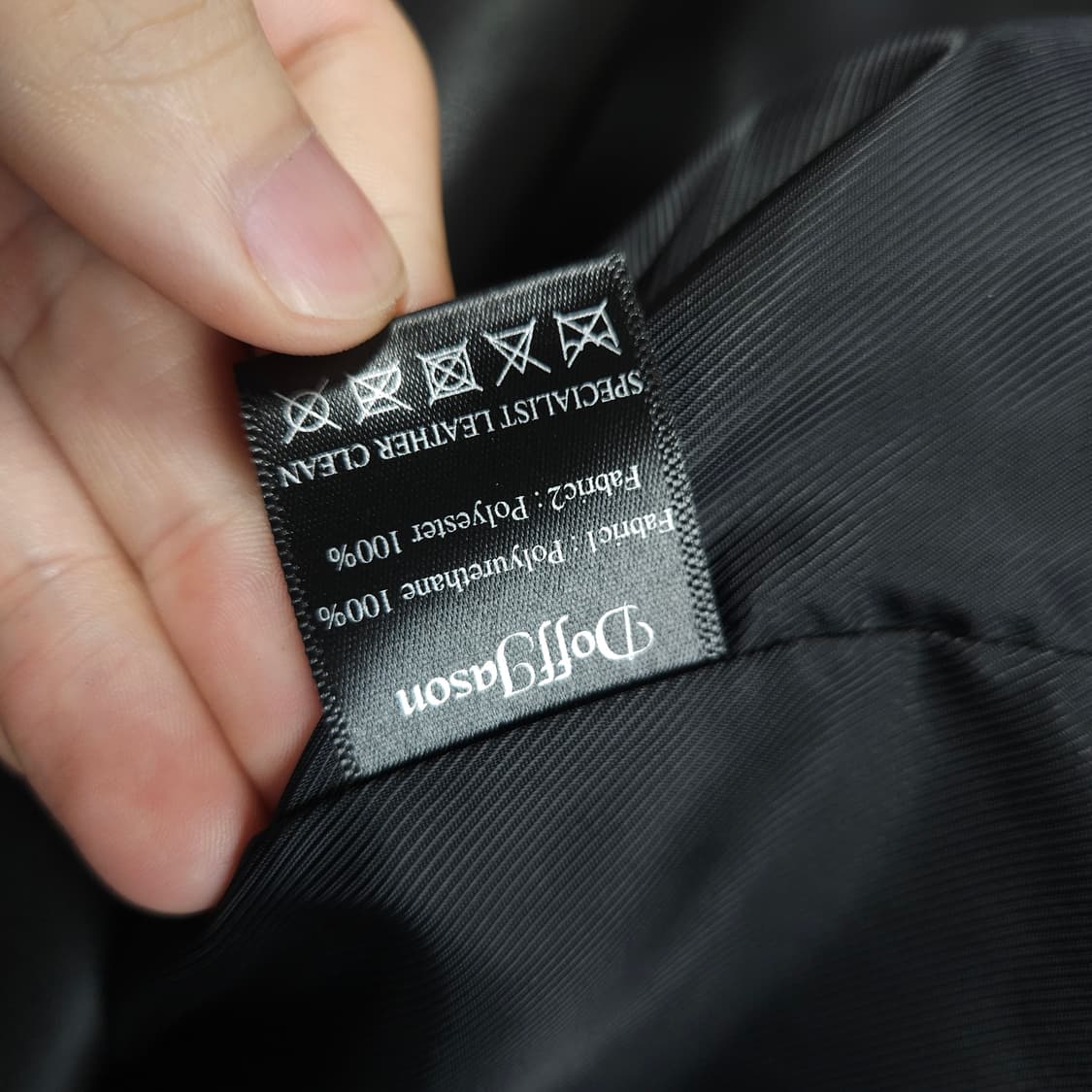 도프제이슨 레더 자켓 상품이미지6