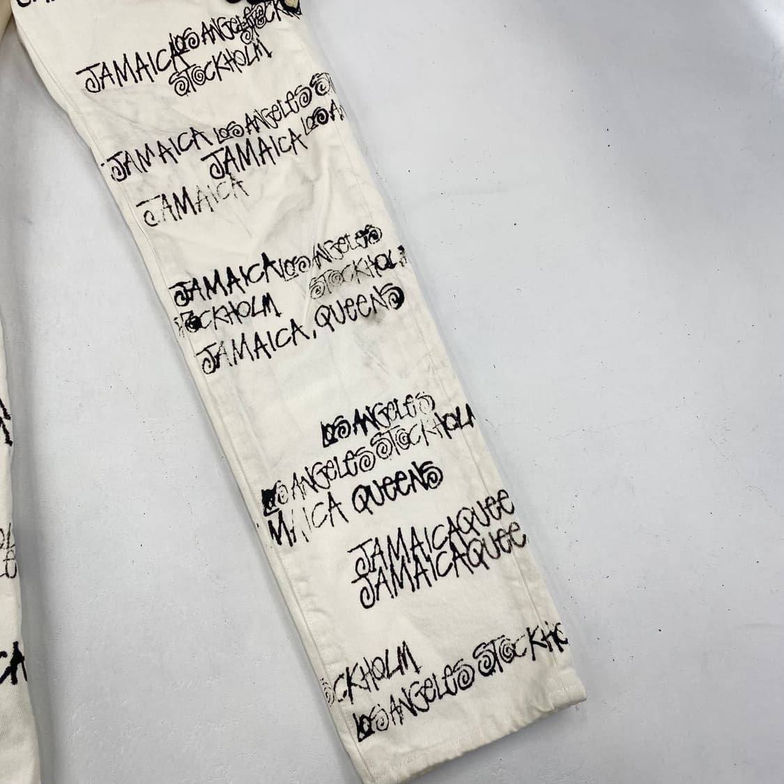 스투시 X 아워레가시 X 데님티어스 TTL 501 데님 진 (29)  - 상품이미지7